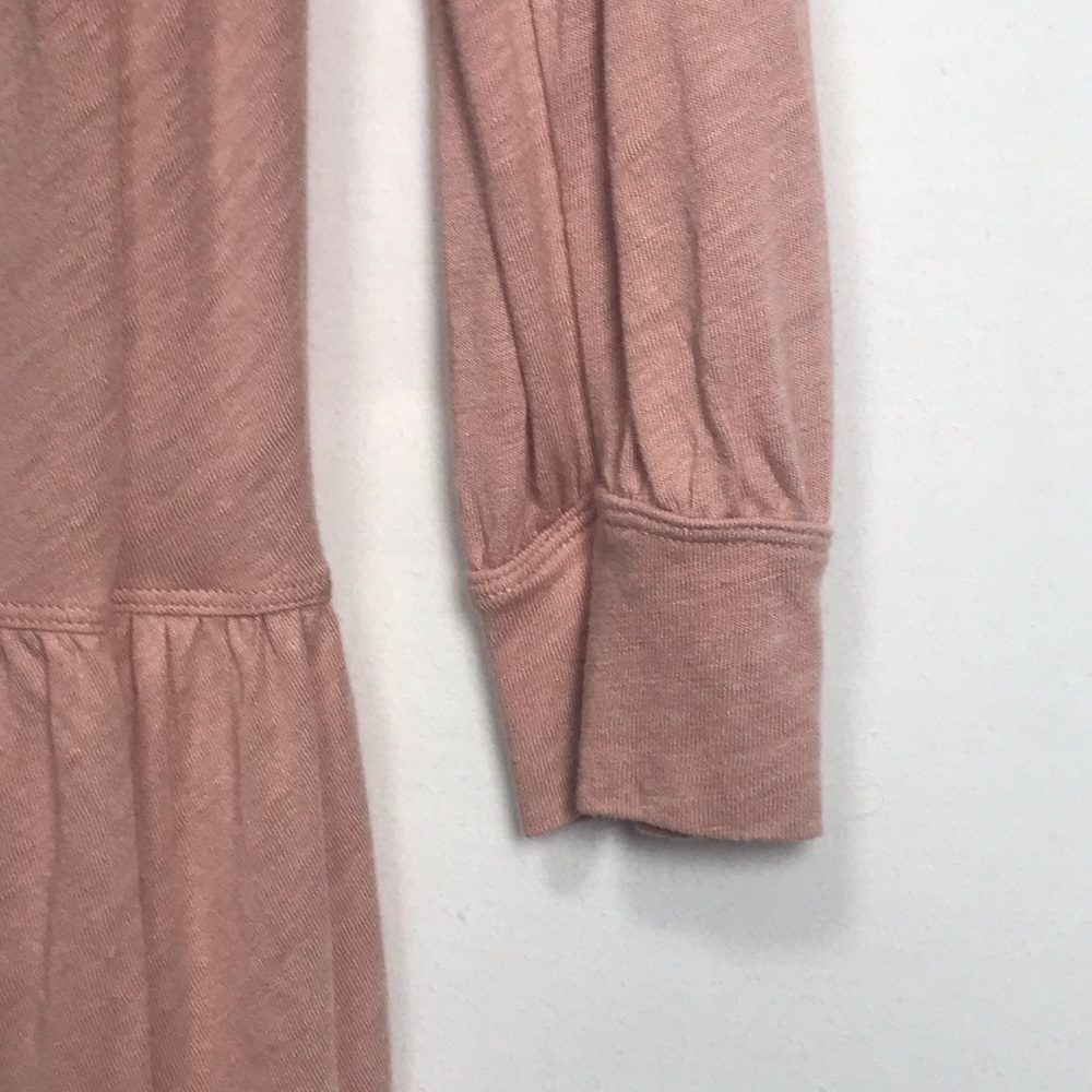 Free People Best Girl Tunic Tiered High Low Ruffles Keyhole Back Dress Medium - Picture 9 of 14